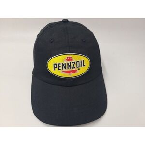 Pennzoil Adjustable (Fits Small) Hat‎ Cap Motor Oil Company Race Men Women Black
